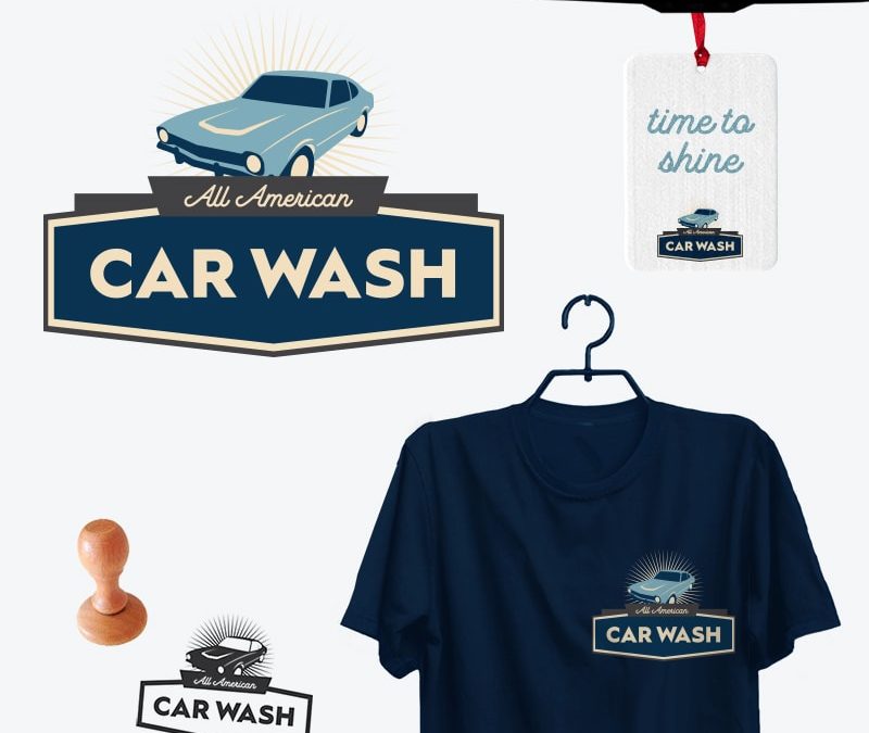 All-American Car Wash: Brand Identity Design