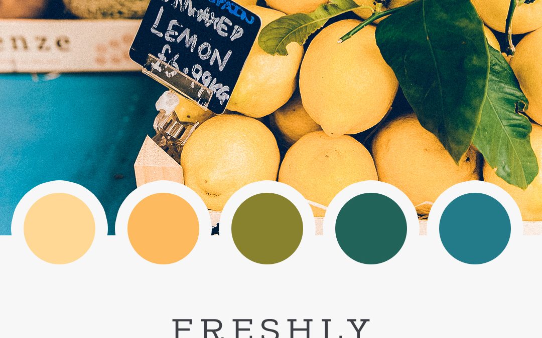 Brand Moodboard: Freshly Squeezed