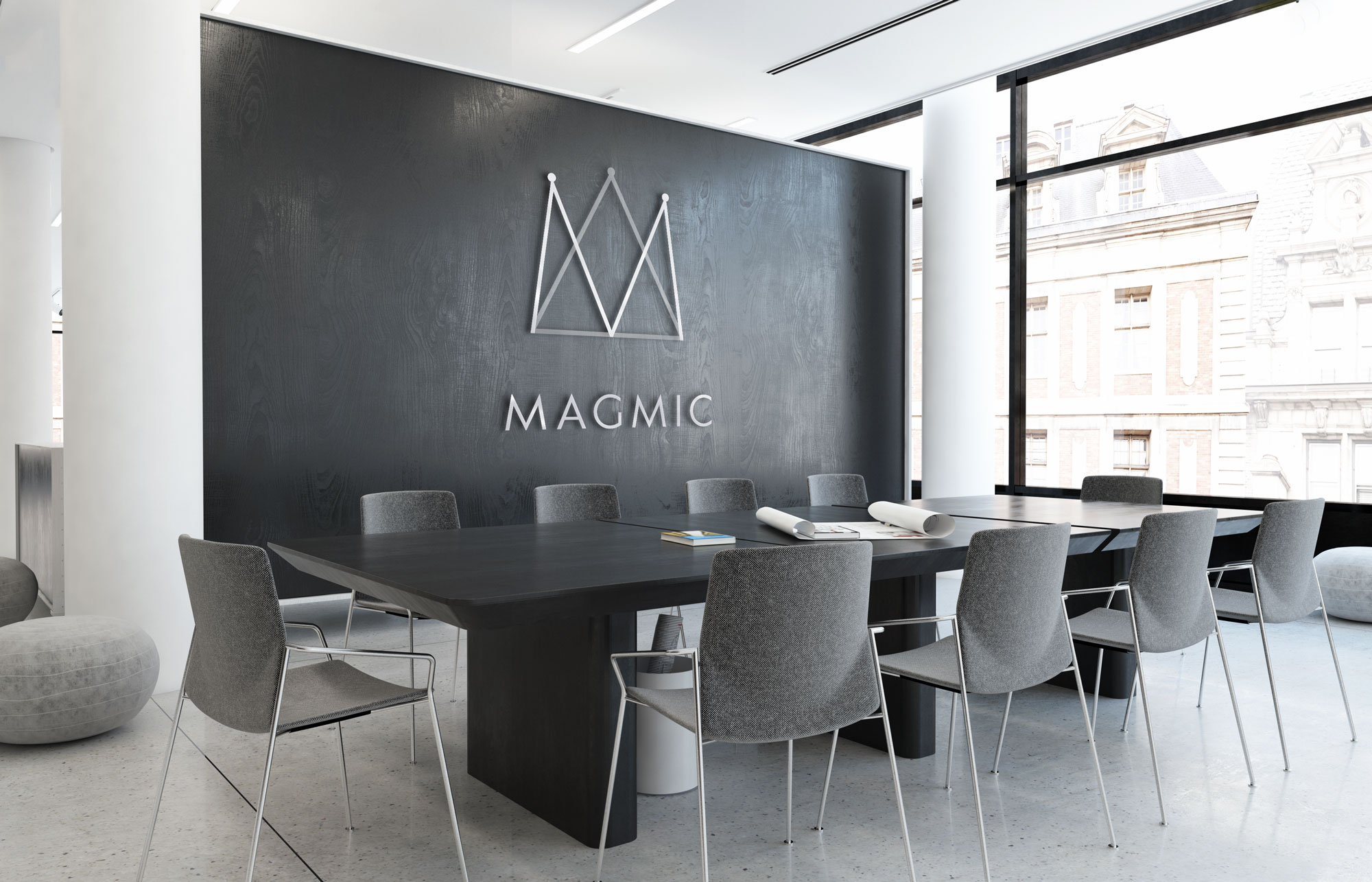 Magmic: Game Development Studio Brand Design