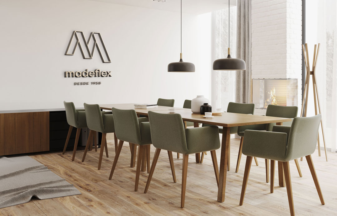 Madeflex: Woodworking Company Brand Identity Design