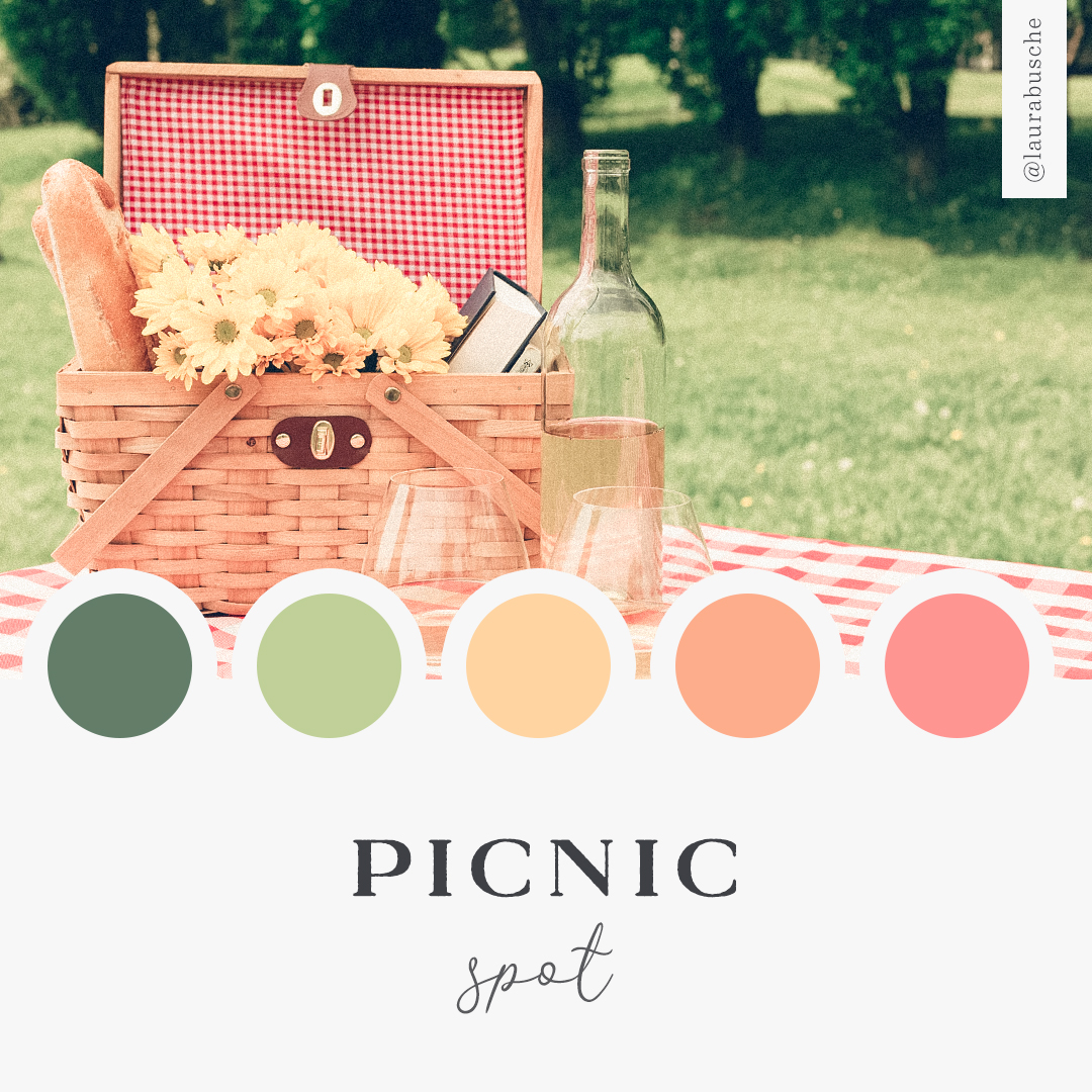 Brand Moodboard Picnic Spot Laura Busche
