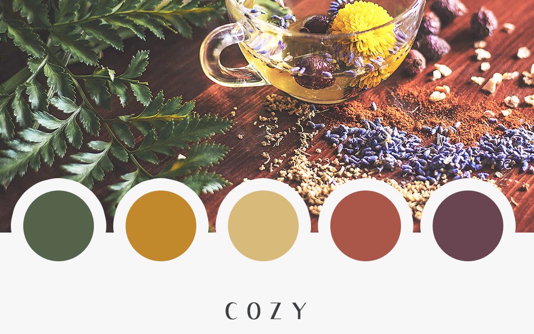 Brand Moodboard: Cozy Tea