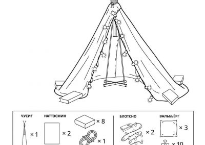 IKEA Shares Instructions to Make 6 Types of Forts at Home