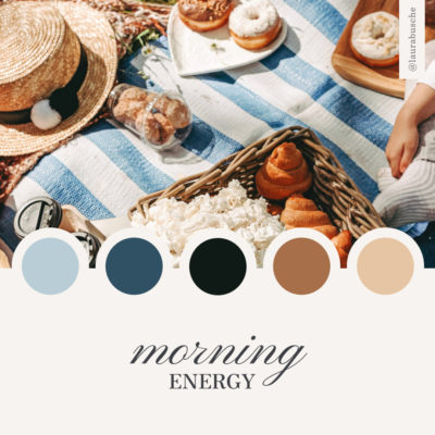 Brand Moodboard: Morning Energy